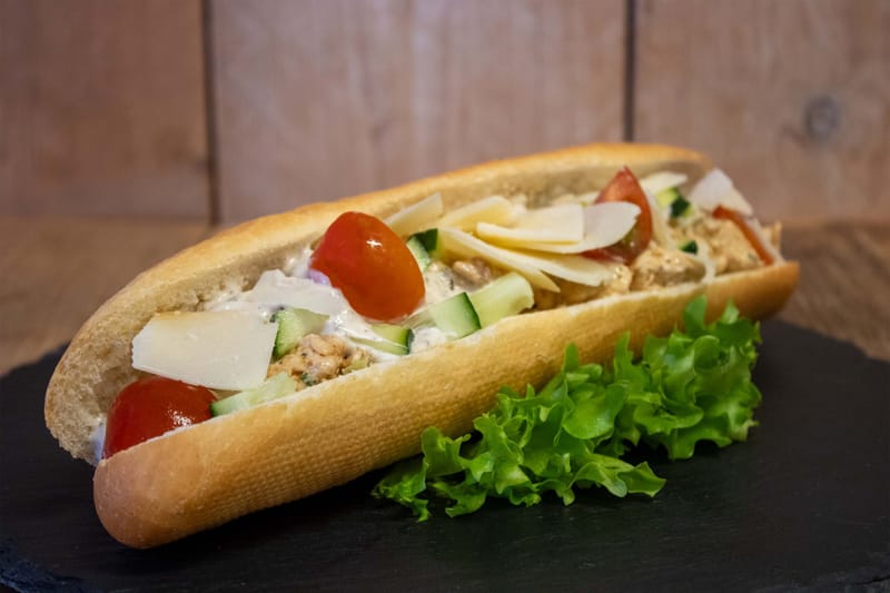 Kip truffel van SiS Luncherij